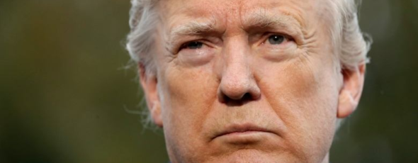 US President Donald Trump James Alexander Michie