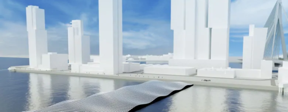 Floating Solar Panels James Alexander Michie