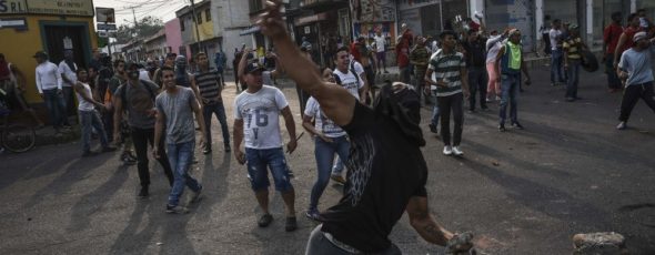 Venezuela Aid Burns James Alexander Michie