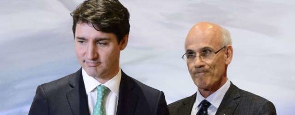 Justin Trudeau James Alexander Michie