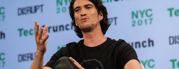 Adam Neumann TechCruch | James Alexander Michie