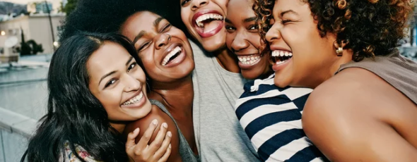 Women Laughing Together People | James Alexander Michie