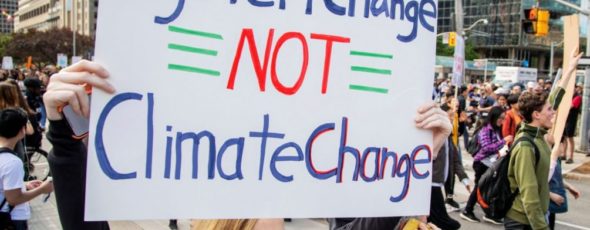 People take part in a climate change strike in Toronto Toronto Sun | James Alexander Michie