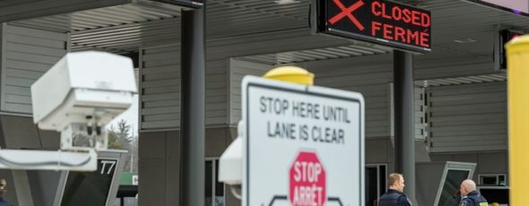 Closed border National Post | James Alexander Michie