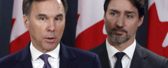 Trudeau And Finance Minister Bill Morneau National Post | James Alexander Michie