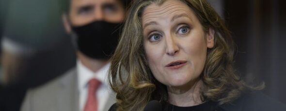 Chrystia Freeland Justin Trudeau Bloomberg | James Alexander Michie